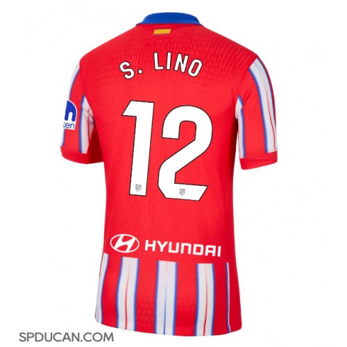 Muški Nogometni Dres Atletico Madrid Samuel Lino #12 Domaci 2024-25 Kratak Rukav